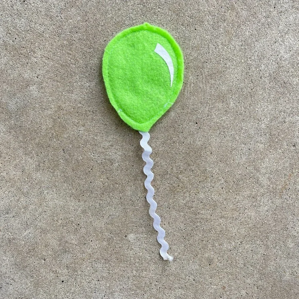 Felt Balloon Cat Toy with Catnip